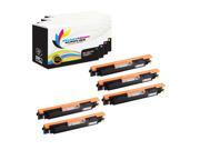 Smart Print Supplies 126A CE310A CE311A CE312A CE313A 5-Pack Bundle Compatible Toner Cartridge Replacement for HP LaserJet CP1020 CP1025 Pro 100 MFP M175A Print Smart Print Supplies 126A CE310A CE311A CE312A CE313A 5-Pack Bundle Compatible Toner Cartridge Replacement for HP LaserJet CP1020 CP1025 Pro 100 MFP M175A Print