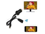 1080P HDMI AV HDTV Adapter Wireless Receiver Cord for Samsung Galaxy S7 /S7 Edge