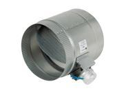 8 Inch Diameter Normally Open Electronic HVAC Air Duct Damper with Power Supply