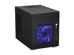 LIAN LI PC-Q08B Black Aluminum Mini-ITX Tower Computer Case