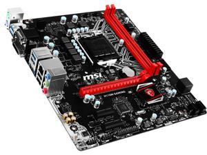 MSI H110M Gaming LGA 1151 Intel H110 Motherboard + Processor