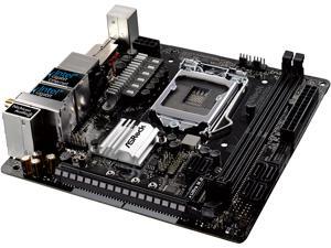 ASRock Z270M-ITX/ac LGA 1151 Intel Z270 HDMI SATA 6Gb/s USB 3.0 Mini ITX Motherboards - Intel