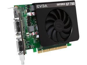 EVGA GeForce GT 730 DirectX 12 (feature level 11_0) 02G-P3-2738-KR 2GB 128-Bit DDR3 PCI Express 2.0 Video Card