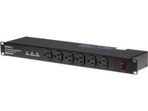 StarTech RKPW161915A 19in 1U Rackmount 16 Outlet PDU Power Distribution Unit 125V 15A (12A UL)