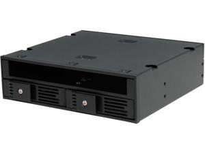 iStarUSA T-5K225T-SA 5.25" to Slim ODD and 2x2.5" SATA 6Gb/s Trayless Hot-Swap Cage