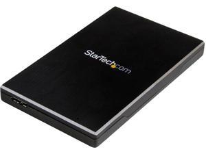StarTech S251BMU313 2.5" External Hard Drive Enclosure - Supports UASP - Aluminum - USB 3.1 Enclosure - SSD/HDD Enclosure