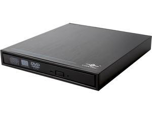 VANTEC NST-520S3-BK Standard Slim SATA USB 3.0 USB 3.0 Slim SATA Optical Drive Enclosure (12.7mm)