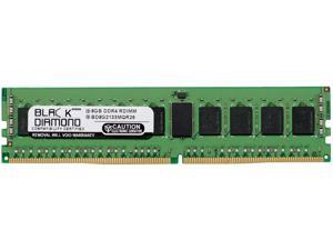 Black Diamond Memory 8GB 288-Pin DDR4 SDRAM ECC Registered DDR4 2133 (PC4 17000) Server Memory Model BD8G2133MQR26