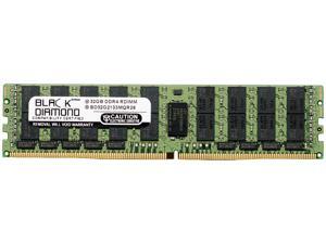 Black Diamond Memory 32GB 288-Pin DDR4 SDRAM ECC Registered DDR4 2133 (PC4 17000) Server Memory Model BD32G2133MQR26