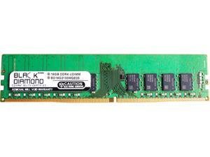 Black Diamond Memory 16GB 288-Pin DDR4 SDRAM ECC Unbuffered DDR4 2133 (PC4 17000) Server Memory Model BD16G2133MQE25