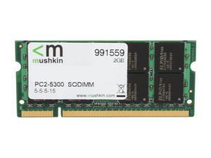 Mushkin Enhanced Essentials 2GB 200-Pin DDR2 SO-DIMM DDR2 667 (PC2 5300) Laptop Memory Model 991559