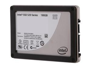 Intel 520 Series Cherryville 2.5" 180GB SATA III MLC Internal Solid State Drive (SSD) SSDSC2CW180A310