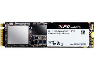 ADATA XPG SX8000 M.2 2280 128GB NVMe PCI-Express 3.0 x4 MLC Internal Solid State Drive (SSD) ASX8000NP-128GM-C