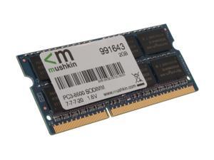 Mushkin Enhanced 2GB 204-Pin DDR3 SO-DIMM DDR3 1066 (PC3 8500) Laptop Memory Model 991643