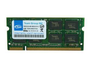 Team 2GB 200-Pin DDR2 SO-DIMM DDR2 800 (PC2 6400) Laptop Memory Model TSDD2048M800C5-E