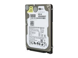 Western Digital WD AV-25 WD5000BUDT 500GB 5400 RPM 32MB Cache SATA 3.0Gb/s 2.5" Internal AV Hard Drive