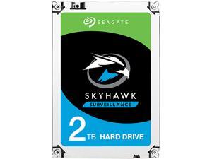 Seagate SkyHawk 2TB Surveillance Hard Drive 64MB Cache SATA 6.0Gb/s 3.5" Internal Hard Drive ST2000VX008