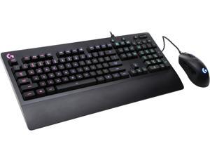 Logitech G213 Prodigy Keyboard and G403 Prodigy Gaming Mouse Combo (Black) + Logitech Backpack