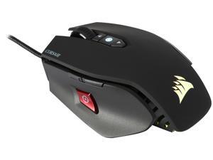 Corsair Gaming M65 PRO RGB FPS Gaming Mouse, Backlit RGB LED, 12000 DPI, Optical, Black 