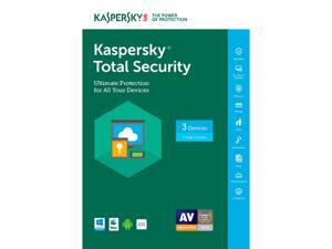 Kaspersky Total Security 2017 - 3 PCs (Key Card) 