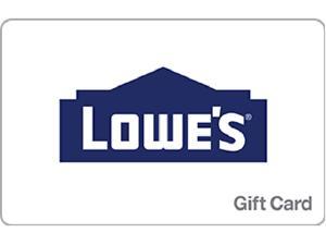 $50 Lowe's Gift Card + $10 Gift Card