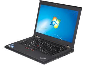 Lenovo T430 [Microsoft Authorized Recertified] 14" Notebook with Intel Core i5-3210M 2.50Ghz (3.10Ghz Turbo), 4GB DDR3 RAM, 320GB HDD, DVDRW, 720p HD Webcam, Windows 7 Professional 64 Bit