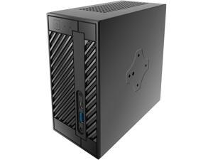 ASRock Deskmini 110W Intel Socket LGA1151 Intel H110 Steel Body & Plastic Bezel Black Barebone System 