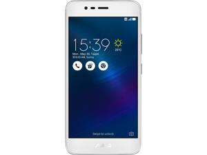 Asus ZenFone 3 Max 5.2" 16GB 4G LTE Glacier Silver Unlocked Cell Phone 2GB RAM 
