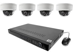 LaView LV-KNT982D22D4 4MP zoom HD 8 Channel NVR PoE IP Security System, with 2pcs 4MP (2688 x 1520p) and 2pcs 2MP (1920 x ...