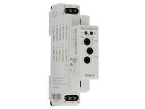 MACROMATIC TE-8812U Timer Relay, 10 day, 8 P, 16A, DPDT, 12/240V