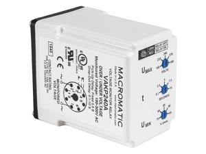 MACROMATIC VAKP240A Voltage Monitor Relay, 240VC, Plug-In G1820826