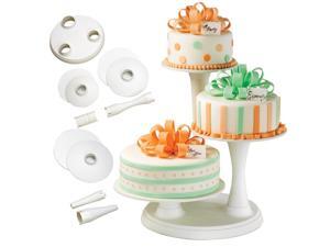 Wilton 3 Tier Pillar Cake Stand Wedding Birthday Party Wilton 3 Tier Pillar Cake Stand Wedding Birthday Party