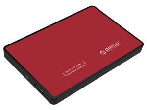 ORICO 2.5-Inch USB 3.0 to SATA III External Hard Drive Enclosure for 2.5” 7mm 9.5mm HDD SSD Enclosure with UASP Tool-less Design