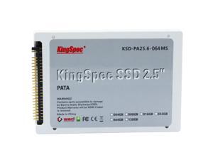 KingSpec PATA(IDE) 2.5" 64GB MLC Digital Solid State Drive for PC Laptop Notebook