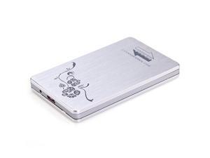 USB 3.0 to SATA 2.5'' External Case USB 3.0 to Serial ATA HDD Case Support 2TB with 6GBPS Test Passed - Silver