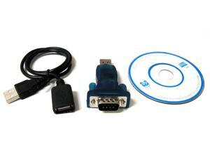 USB to RS232 serial DB9 Adapter 4 XP Vista Win7 Female Screw