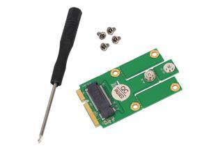 M2MU2 M.2 (NGFF) Card to Mini PCI-E Express Converter Adapter Support Full/Half