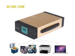 100V~240V 500Watt AC & DC Multipurpose 1000Wh High Capacity Portable Outdoor Rechargeable UPS Power Generator Emergency Back UP Power Supply [Support AC/Car/Solar Input], iRun Power Box X1-1000