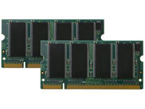 2GB 2x1GB PC2700 DDR-333MHz 200pin SODIMM Low Density Laptop Memory
