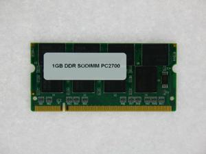 1GB DDR MEMORY RAM PC 2700 SODIMM 200 PIN 333MHZ