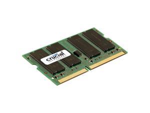 New Crucial 1GB DDR PC2700 333 MHz 200 pin Non-ECC Unbuffered CL 2.5 Sodimm Memory CT12864X335