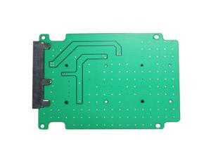 Mini PCI-E mSATA SSD 50mm to 2.5" SATA 3 7+15 Pin Adapter Converter Card