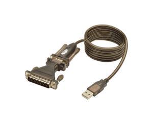 Tripp Lite  Model U209-005-DB25  USB-to-Serial Cable Adapter (USB-A to DB25 M/M)
