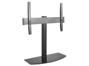 VIVO Universal TV Table Top Stand MOUNT w/ Glass Base | fits 32" to 55" Screens 