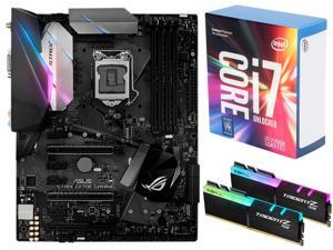 Intel Core i7-7700K Kaby Lake Quad-Core 4.2 GHz LGA 1151  Processor, G.SKILL TridentZ RGB Series 16GB (2 x 8GB) 288-Pin DDR4 ...