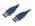 Nippon Labs USB3-3MM 3 ft. Blue USB 3.0 A Male to A Male Cable - image 1