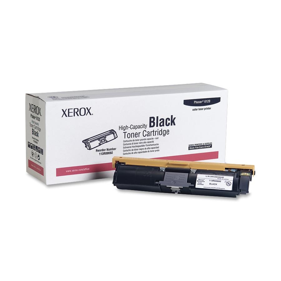 XEROX 113R00692 High Capacity Toner Cartridge For Phaser 6120 Black