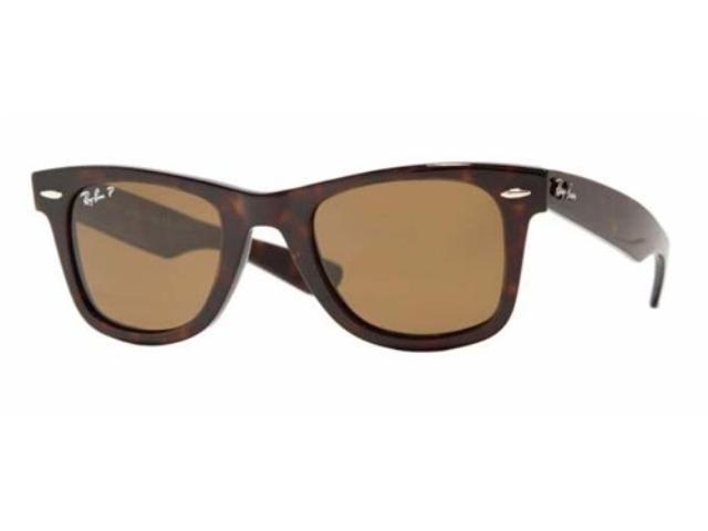 Ray Ban Wayfarer Polarized Sunglasses RB 2140 902 57 50mm