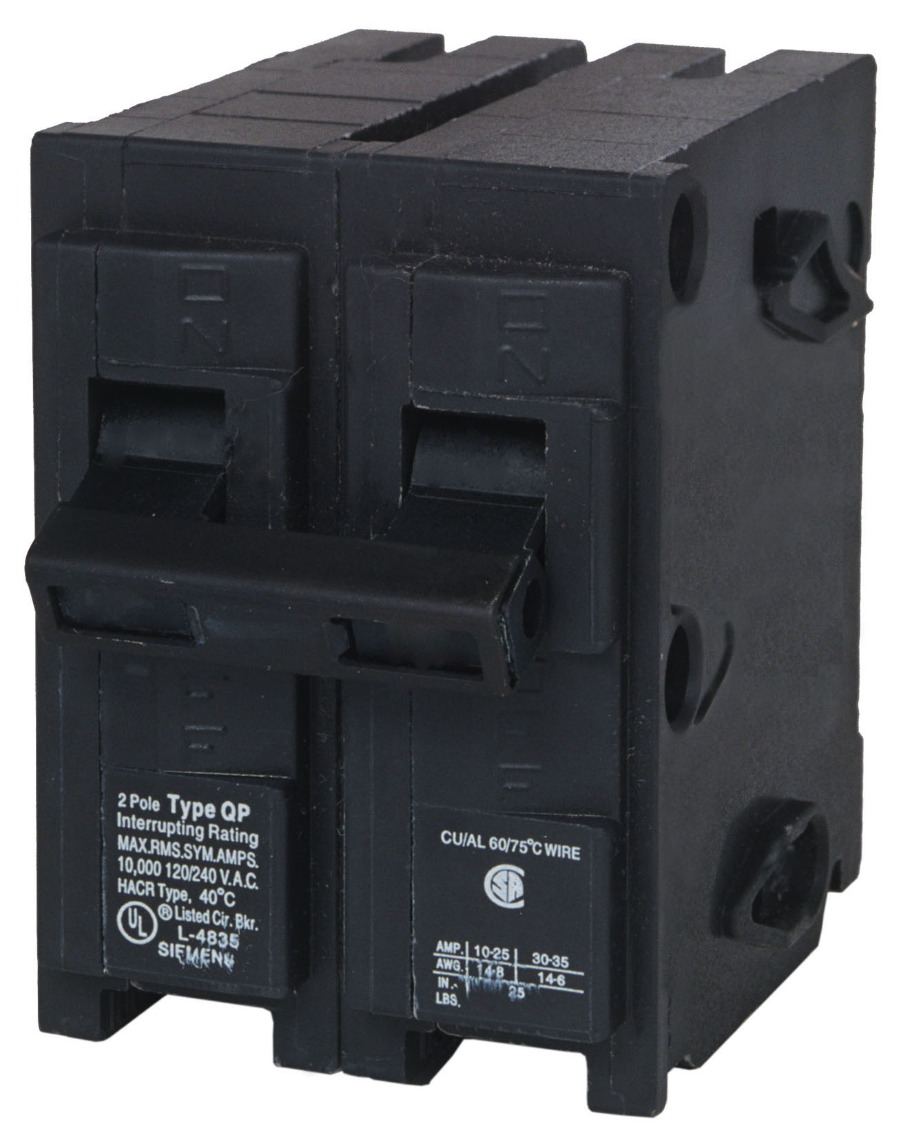 Siemens Q230 30 Amp Dual Pole Circuit Breaker