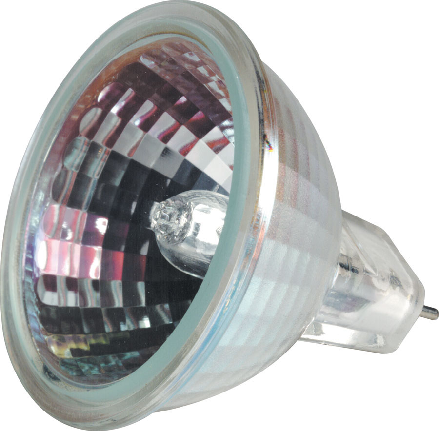 GE Lighting 85296 3 Count 50 Watt MR16 Quartz Halogen Flood Light Bulb